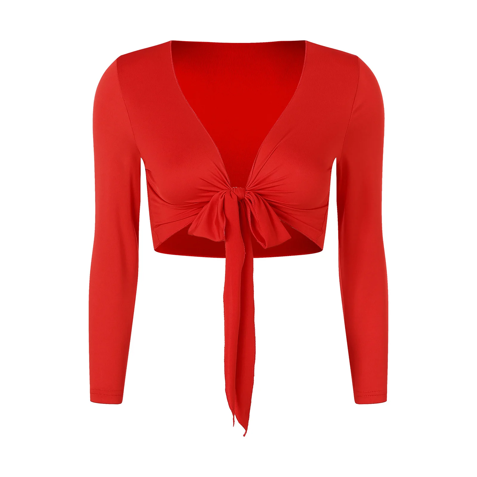 WomensBellyDancingCostumesWrapShawlWrapsSelfTieLongSleeve