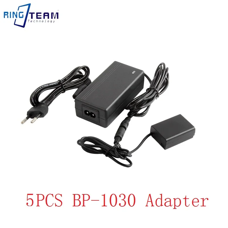 

5PCS BP1030 DC Coupler + DMW-AC8 Power Adapter For Samsung NX200 210 NX1000 NX300 NX2000 BP113 Camera
