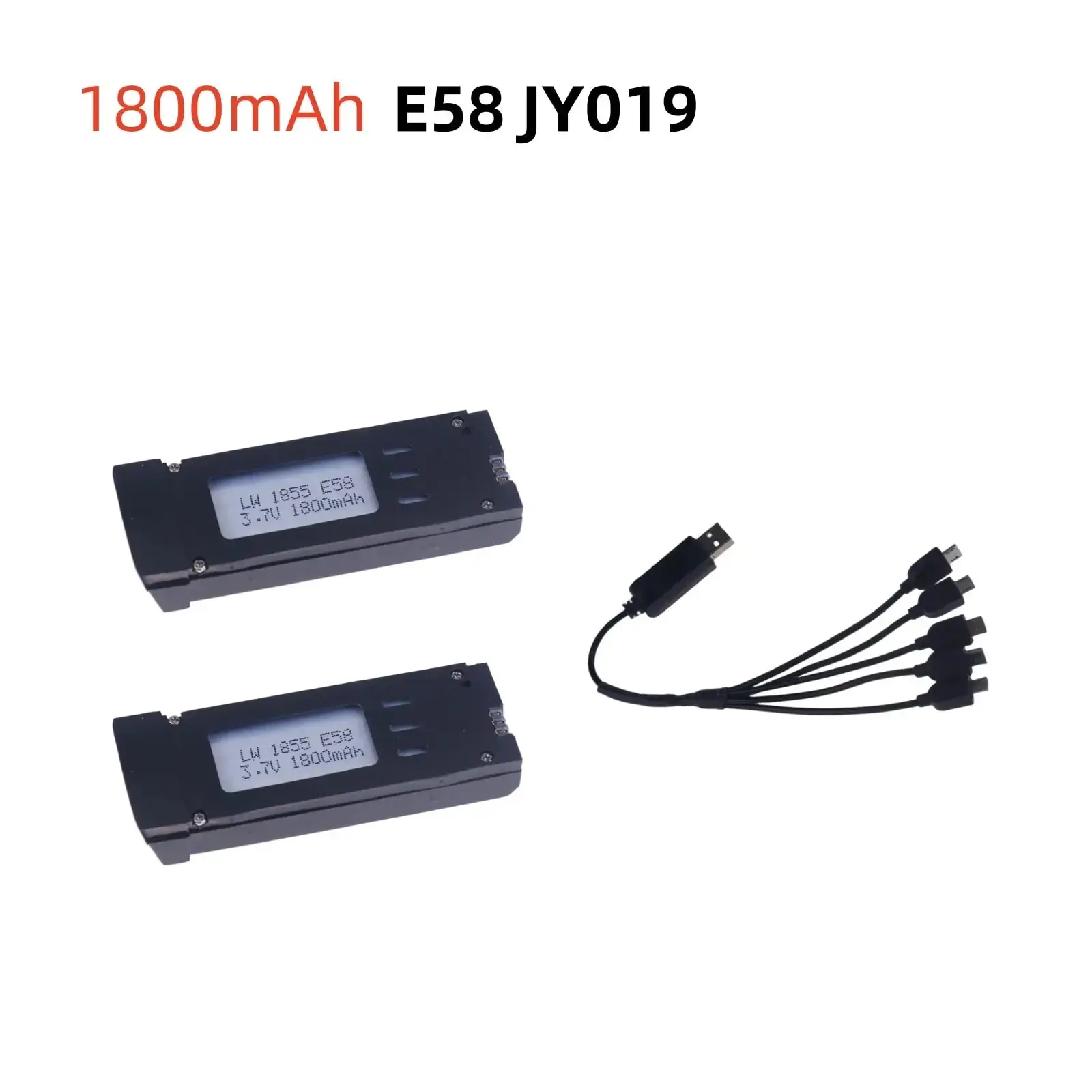 ตัวเลือกสินค้า แบตเตอรี่โดรน 3.7V 1800mAh สำหรับโดรน