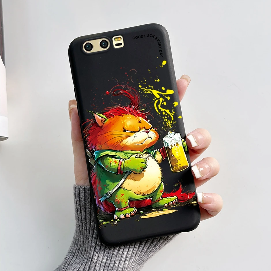 Soft Silicone Cute Patterned Shockproof Back Cover - Fashion Cartoon Design Candy Case