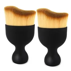 Deluxe Car Interior Soft Fur Cleaning Brush Kit (OPP bag 2pcs)