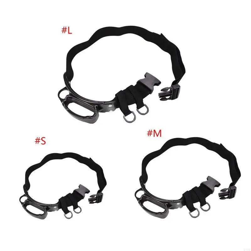 Y98F Portable Fishing Waist Rod Holder Essential Tool Adjustable Fishing Belt
