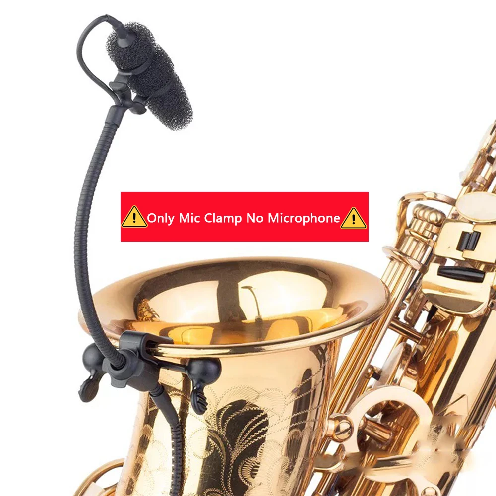 楽器用マイククランプ サックス、バイオリン、クラリネット、ベース