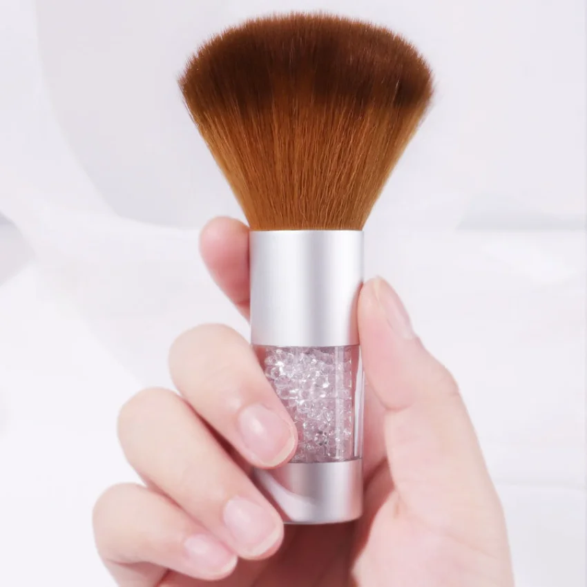

1PCS Nail Dust Brush Star Diamond Base Nail Brush Nail Tools Acrylic Brushes