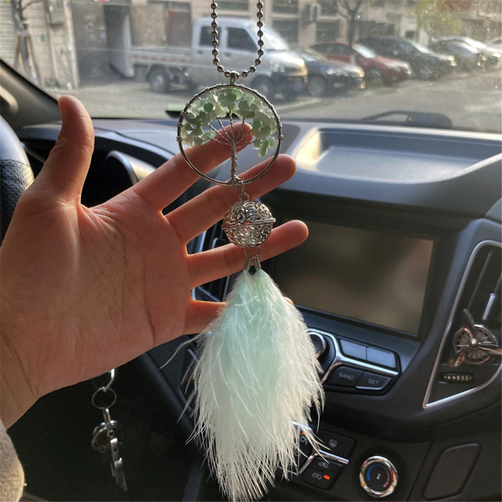 Dream Catcher Car Hanging Ornaments Feather Car Mirror Pendant Car  Accessories For Girls Home Auto Interior Decor Car Pendants - AliExpress