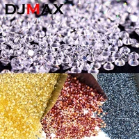 Wholesale 1ct Loose Moissanites Stone Small Size 0.7mm~3.0mm D Color White Black Red Blue Moissanite Diamonds For DIY Jewelry 1
