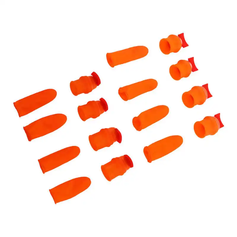 

Silicone Thumb Knife Thumb Knife Picker Stainless Steel with Knife Guard for Pepper