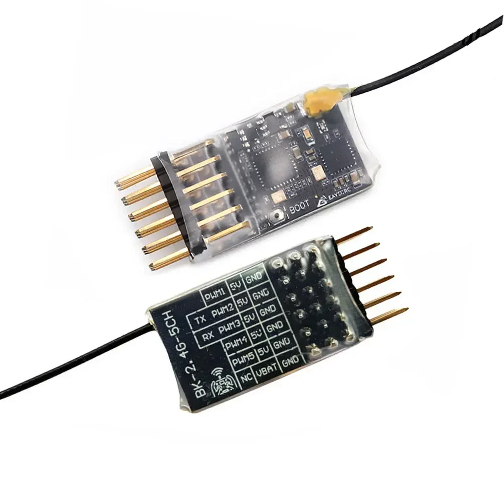 Récepteur PWM ELRS 2.4G 5CH SX1281+ESP8285 pour Drone FPV