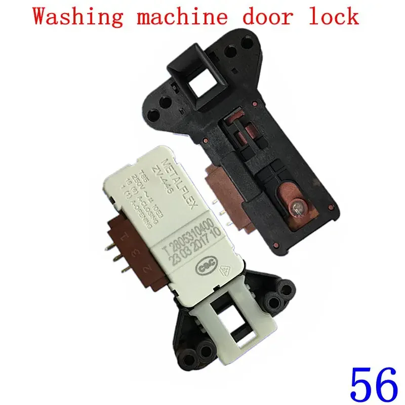 PTC door lock switch for Beko Konka drum washing machine 1PC T2805310400 parts ZV-446
