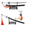 Demon Slayer Sword Keychain Nichirin Blade Kamado Tanjirou 22cm Samurai Sword  Royal Japanese Katana Anime Weapons Keychain Toys 2