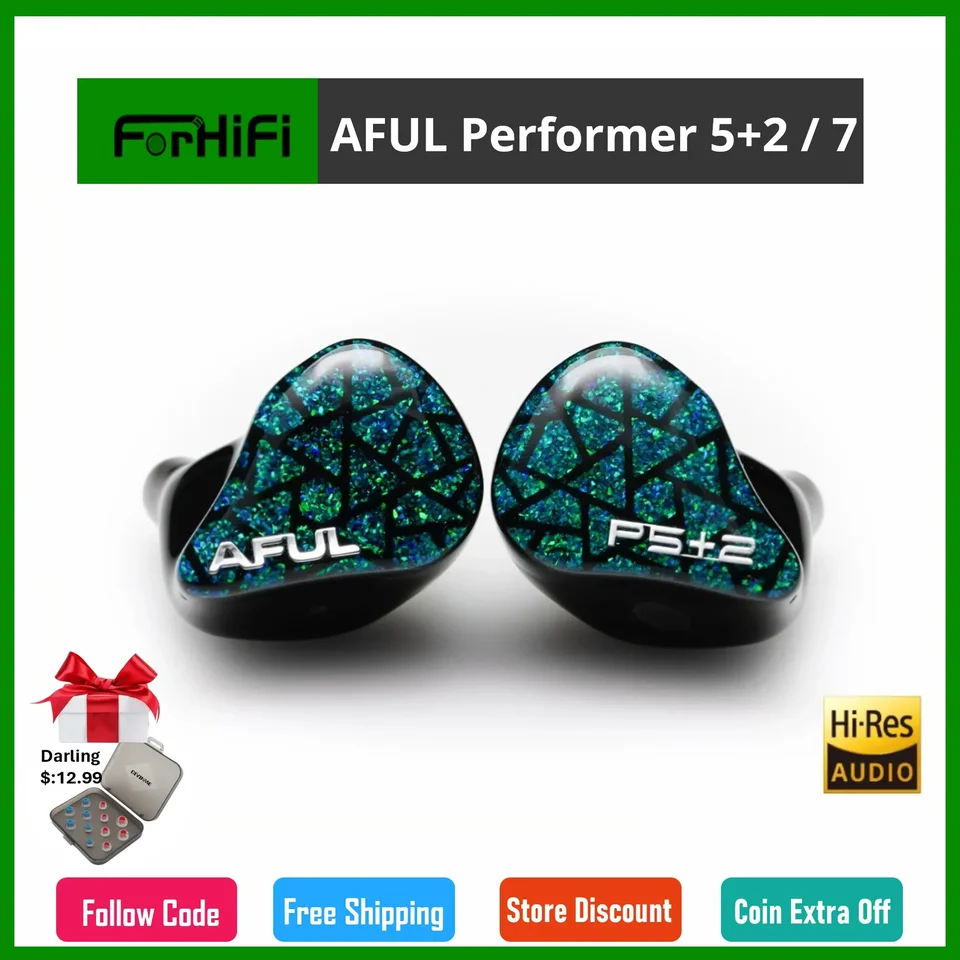 AFUL Performer 5+2 / Performer 7 2DD+4BA+1Micro Planar In Ear