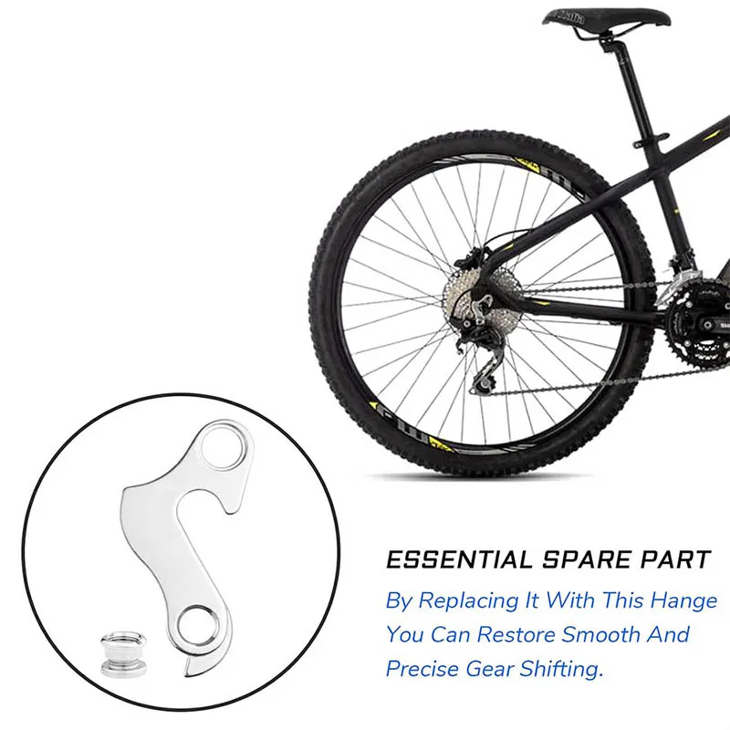 Fahrrad-Schaltaugenhalter aus Aluminiumlegierung, Rahmen-Schaltaugenhaken, MTB-Zubehör für Acing Rennrad- und Mountainbike-Teile – Detail 3