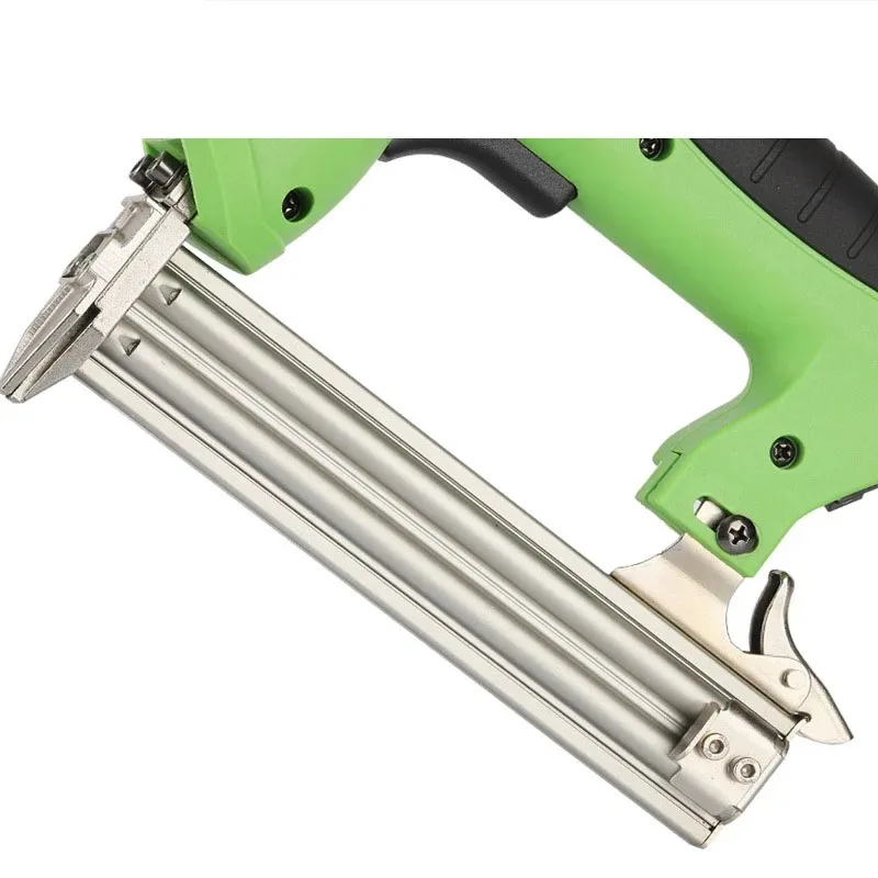 220V Electric Nail Gun Nailing Stapler Shooter Stapler Gun Woodworking Tools Furniture Stapler Framing Tacker DIY Hand Tool 5