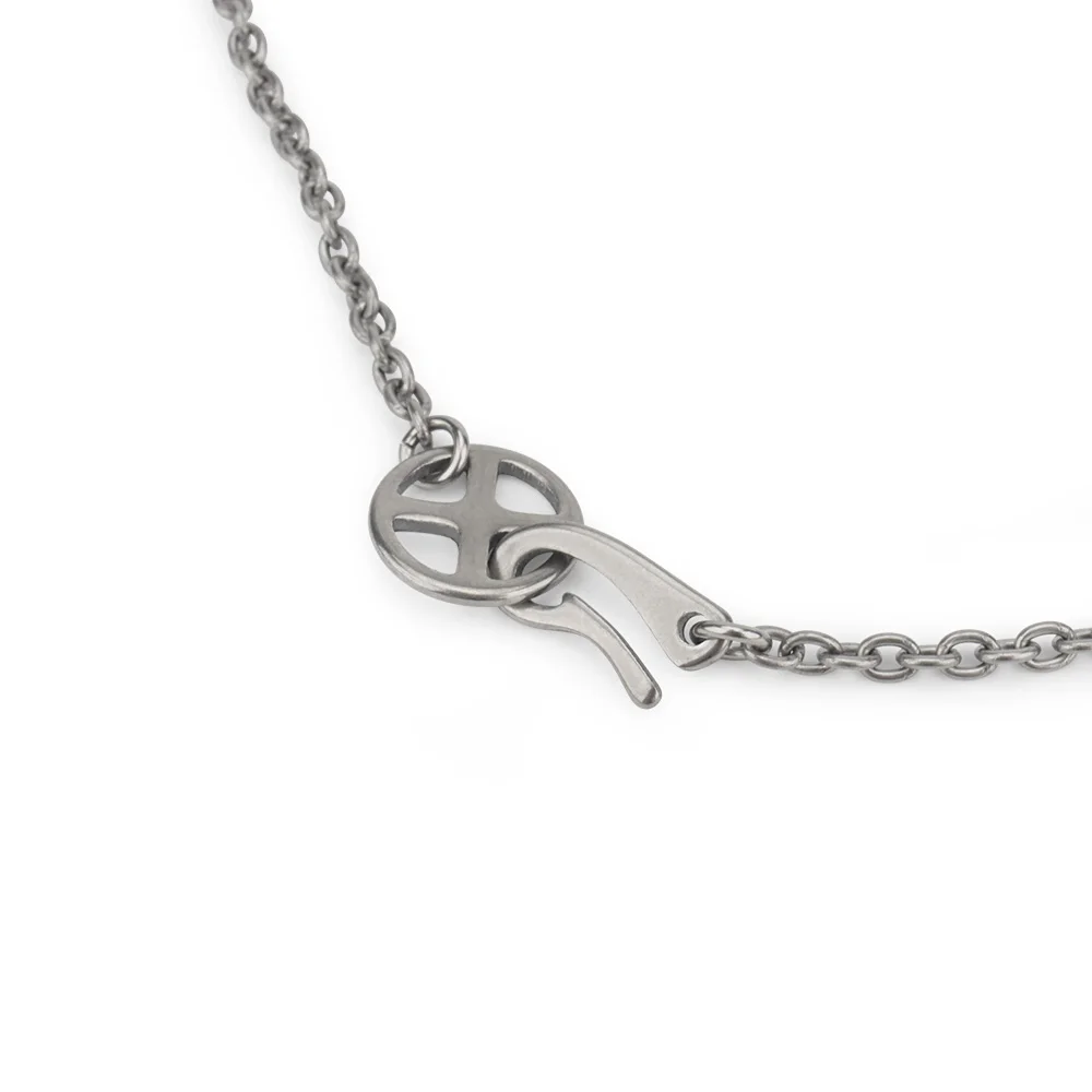 Titanium Alloy Clasp Accessories Hook DIY Buckle Necklace Gadgets Keychain Accessories Multifunctional Outdoor Camping Tool