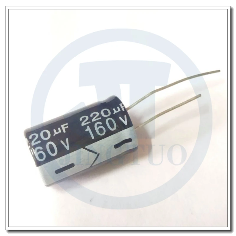 

2 шт., радиальный алюминиевый электролитический конденсатор 220uF160V 160V220uF 220MFD 160WV 16*25 мм