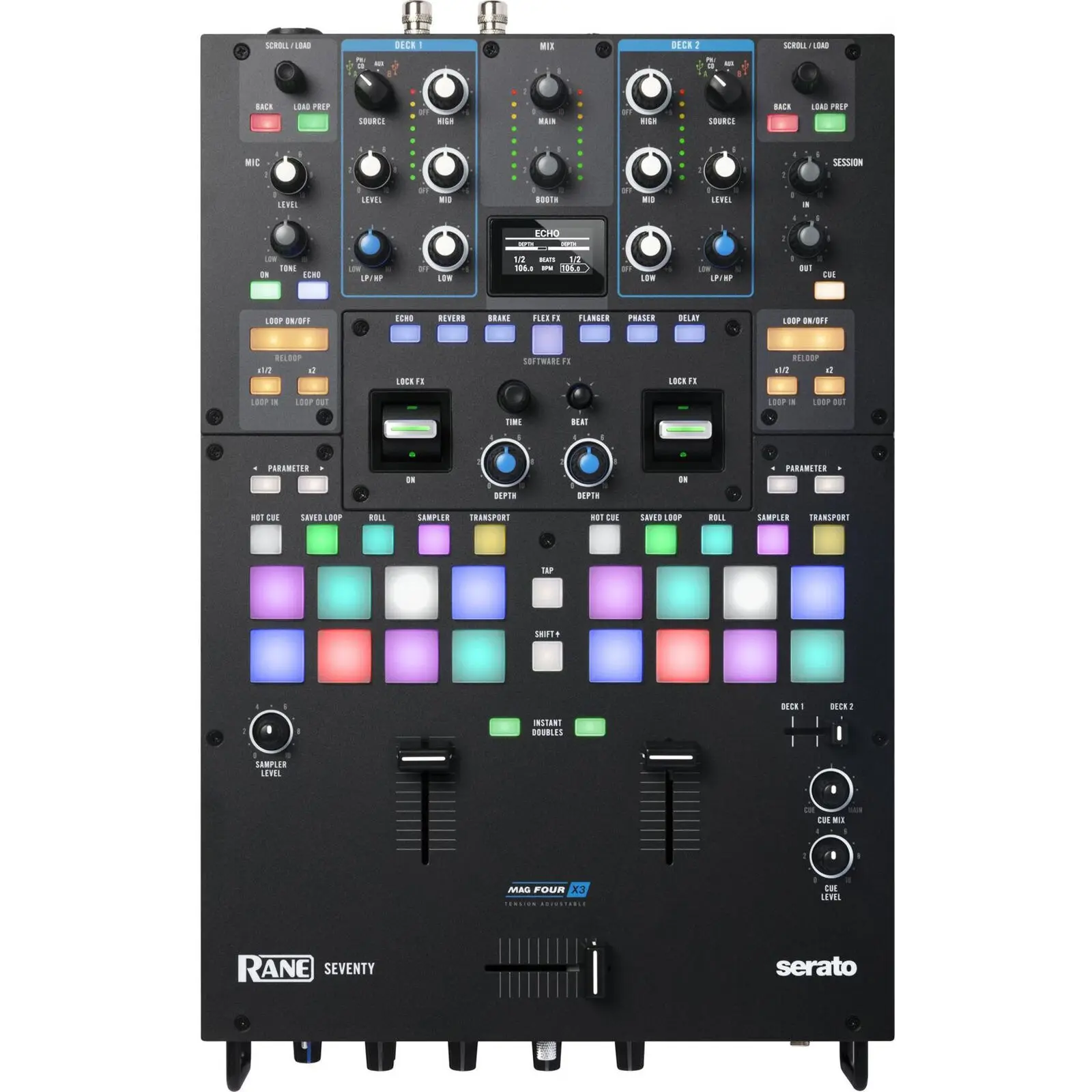 

Новый Двухканальный боевой миксер промо Rane