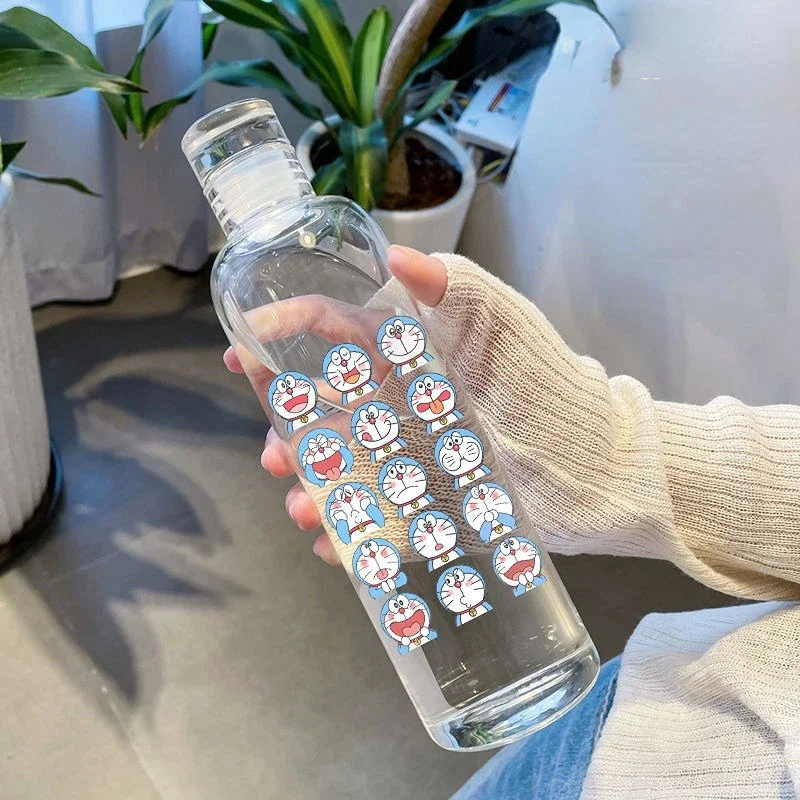 Skater Doraemon Stainless Steel Water Bottle - 20.9oz, 2-Way Drinking, Vacuum Insulated For Kids