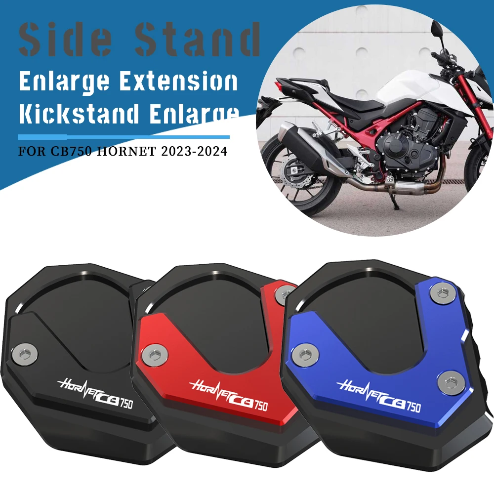 Per Cb750 Supporto Laterale Hornet Ingrandisci Per Honda Cb750 Hornet Cb 750 Hornet 2023 2024 Estensione Cavalletto Accessori Moto