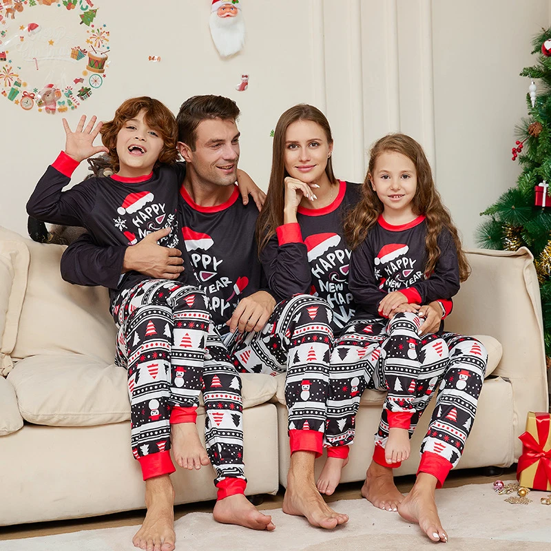 Family Matching Outfits New Year Pj Baby Children's Women Men Pijamas  Family look Couple Mother-kids Christmas Pajamas for Whole - AliExpress