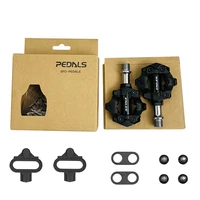 Pédales de vélo vtt autobloquantes, 2 clips de roulement scellés, moins de pédales de vélo SPD 5