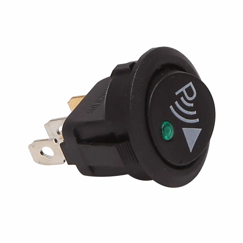 Round 3 Pin Rocker / Parking Off Switch Front Rear Walking Sensor 5X
