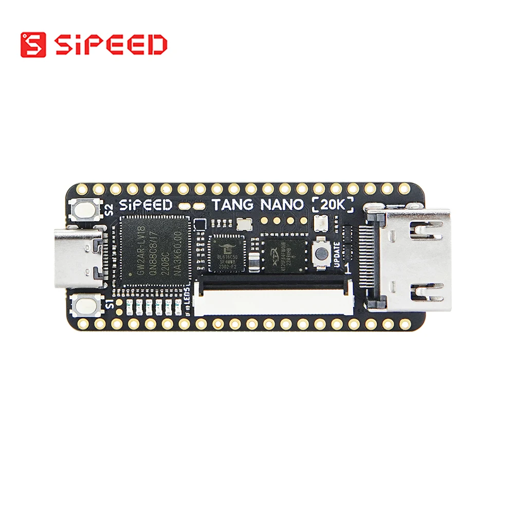 Sipeed Tang Nano Jogos Placa de Desenvolvimento Linux Fpga Riscv 20k - Imagem 3