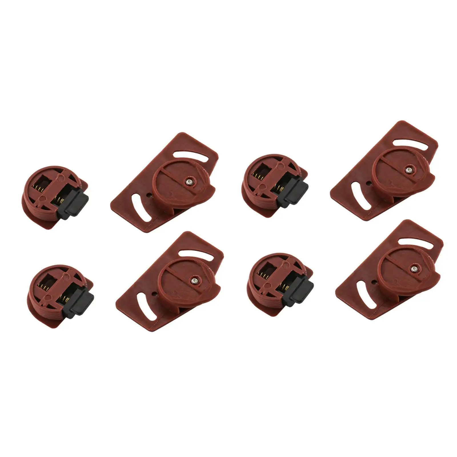 Wardrobe Sliding Door Roller High Reliability Versatile 4 Set for Wardrobe