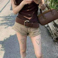 Fashion Suede Leather Wide Belt Hot Girls Vintage Chamois Leather Luxury Design Harajuku Gothic Pin Buckle Waistband Accessories - Image 3