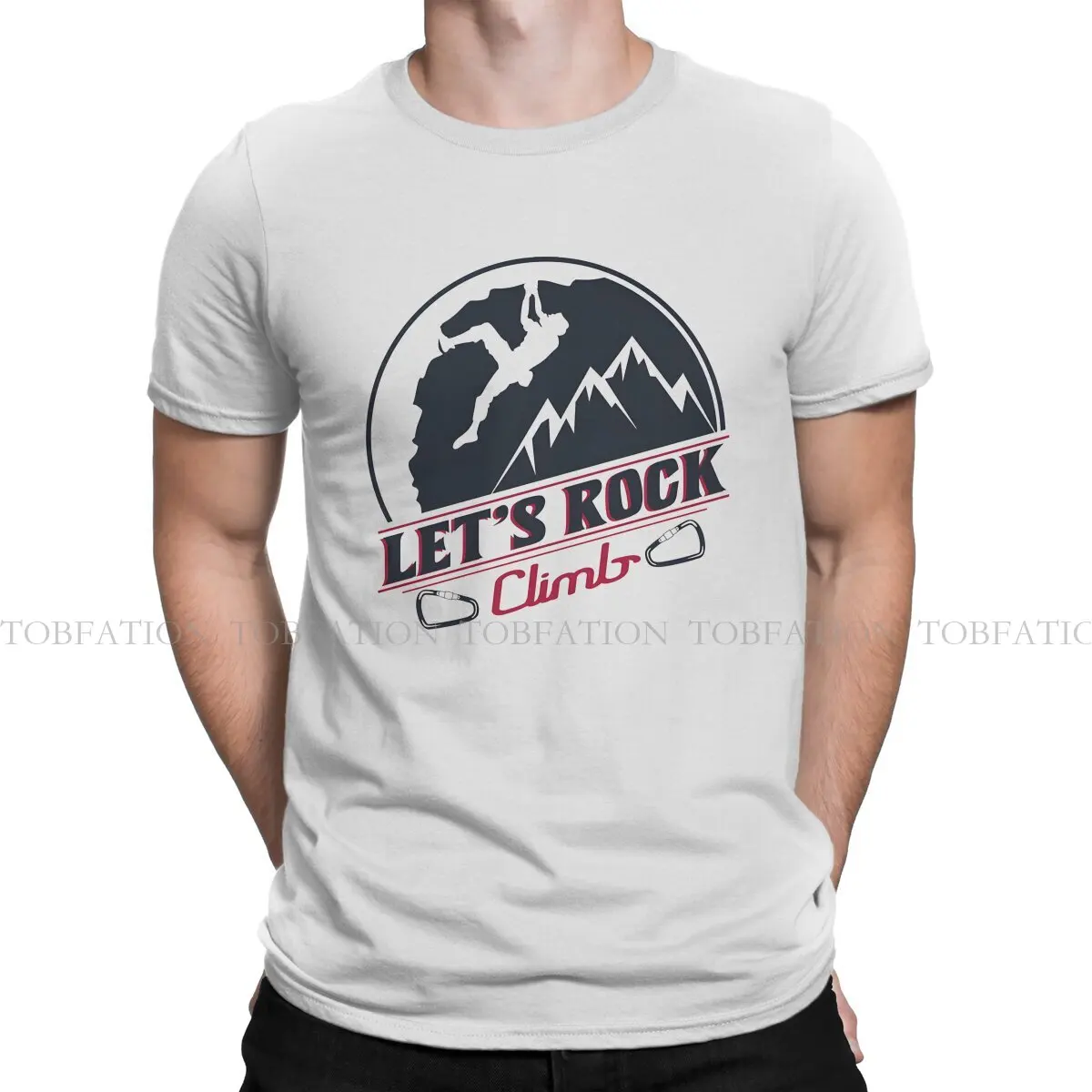 Let'S Rock Climb Special Tshirt Mountain Climber Leisure T Shirt 100% Cotone Novità Per Adulti