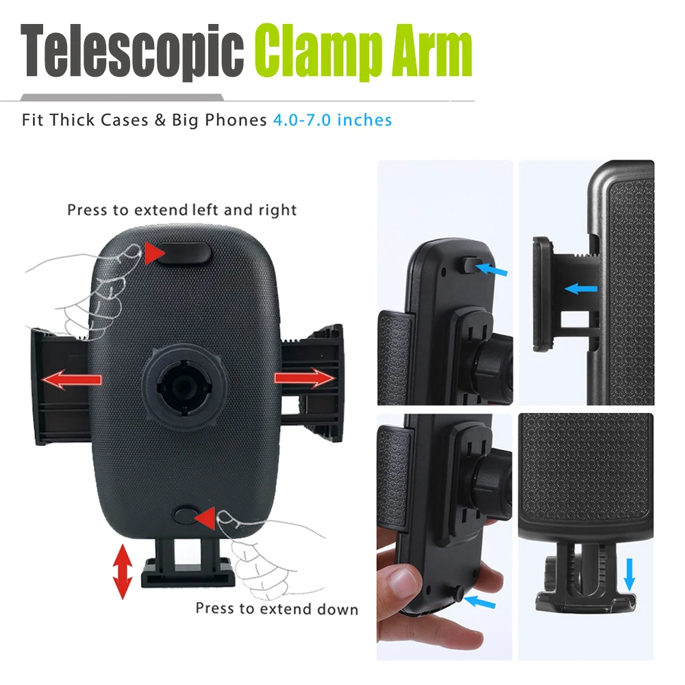 2 in 1 ڵ  Ʈ ġ ȭ ġ, 360  ȸ  ̽ ڷ Ŭ 
