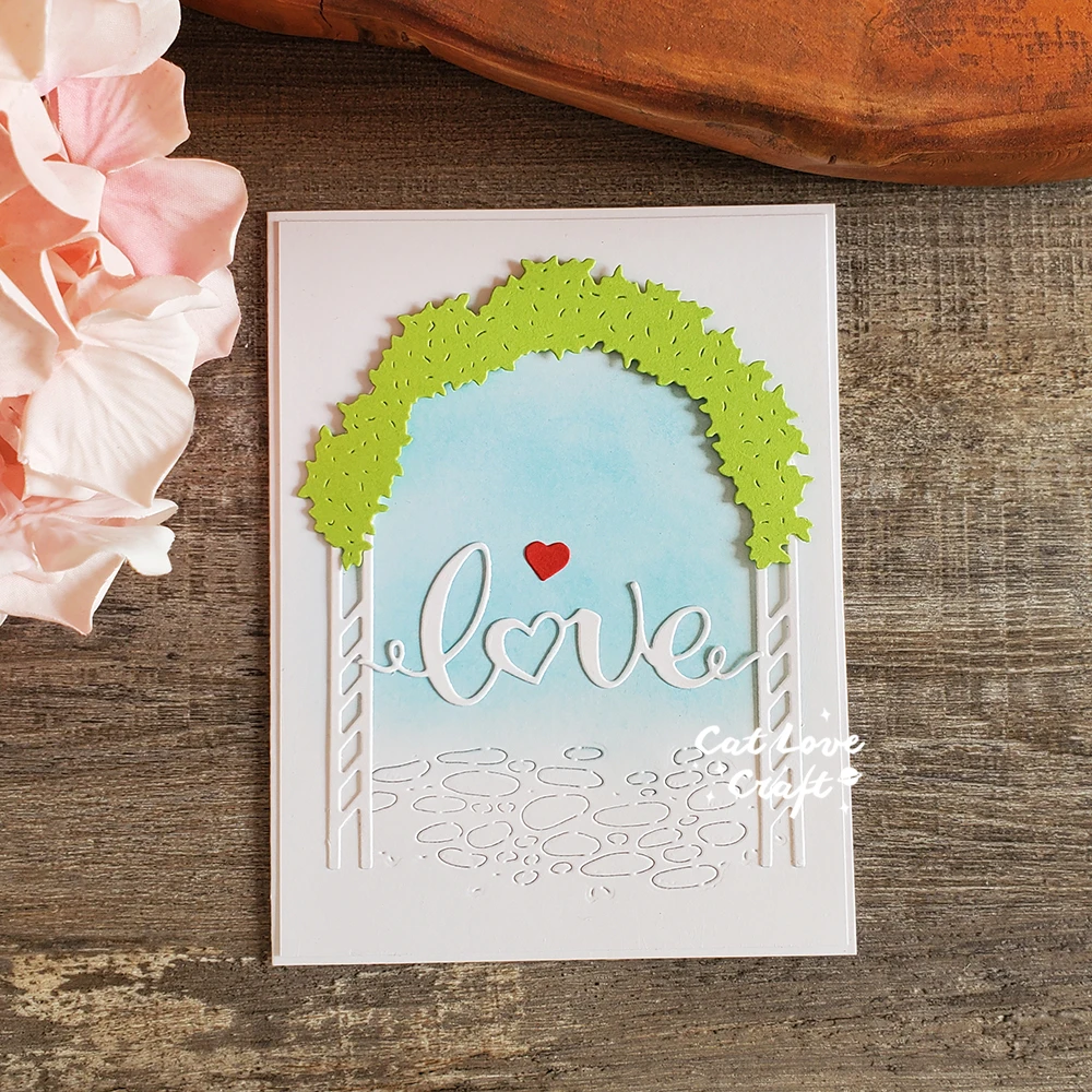 ダイカット カッティング ダイ 英字 Love ラブ ハート ① Amazon.co.jp: ラブハートカッティングダイス ラブレター メタル