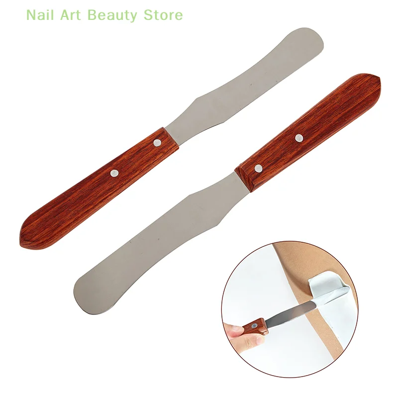 

1PCS 2.3X21.5cm Stainless Steel Waxing Sticks Spatulas For Depilation Hair Removal Applicator Easy Hold Epilator Wax