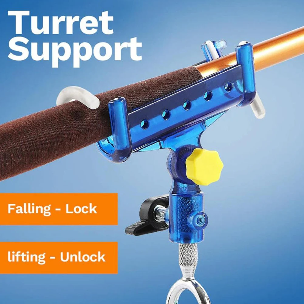 360° Rotatable Adjustable Fishing Rod Holders SelfLocking Fish Pole