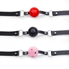 Factory direct sale BDSM Bondage Fetish Mouth Restraints Sex products Sex toy set Silicone Ball Gag sex toys  sex game  erotic 1