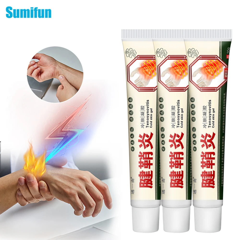

1/2/3Pcs Sumifun Pain Relieve Cream Tenosynovitis Tendon Sheath Analgesic Treatment Ointment Gout Arthritis Health Care Plaster
