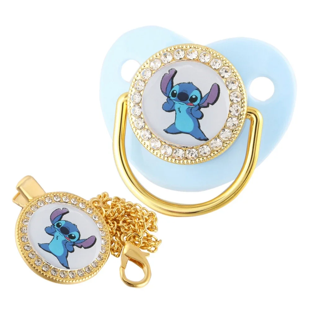 Disney Stitch Infant Silicone Pacifier BPA Free Baby Dummy 0-18M