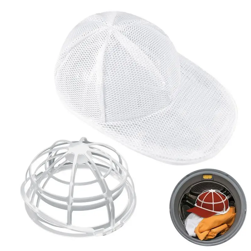 

Baseball Hat Washing Frame Dust-Proof Multifunctional Hats Washing Frame Portable Hat Washing Frame With Buckles For Closet