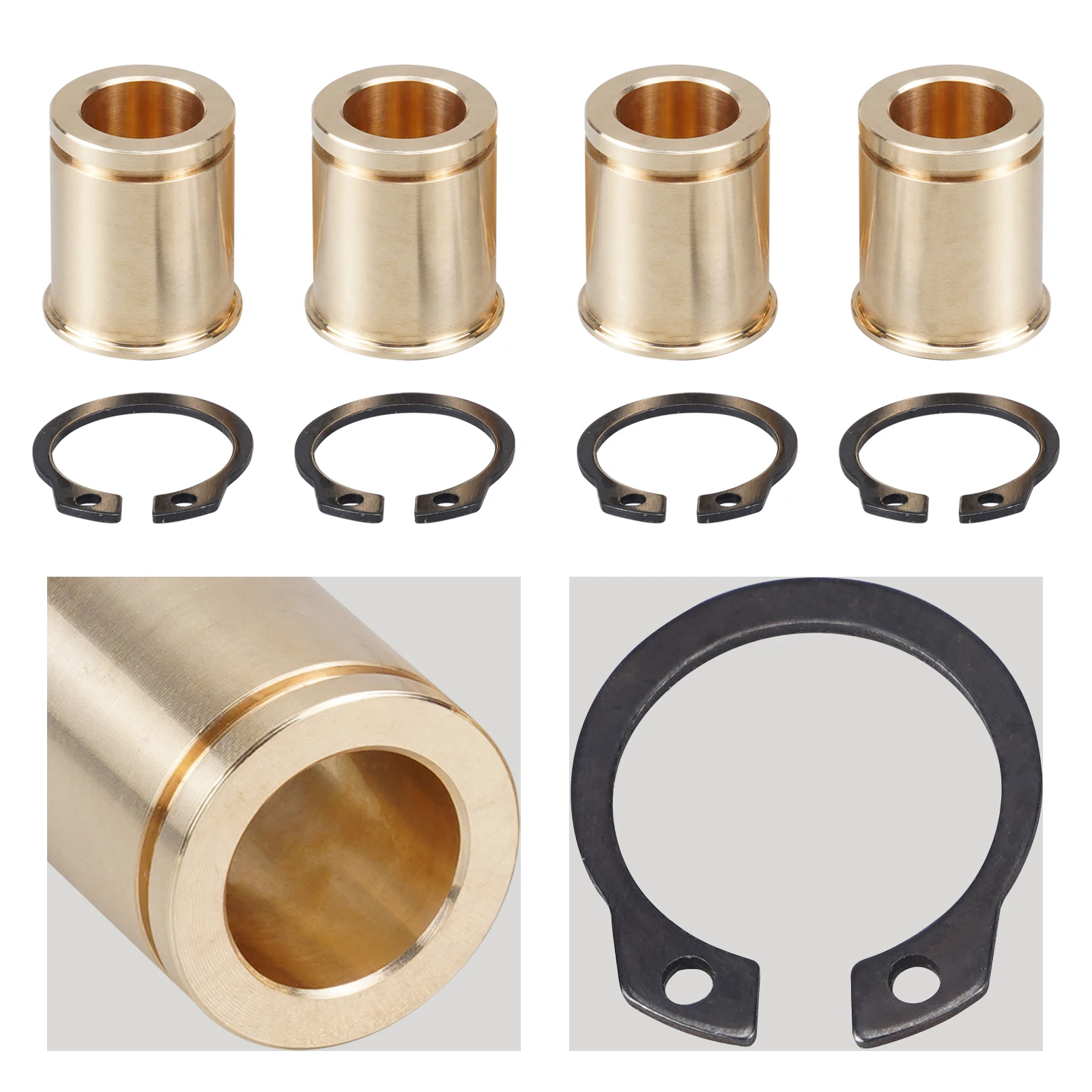 Brass Brake Caliper Guide Bushings for BMW E36 E46 E92 E90 E91 E93 E30 E82 E88 E28 E34 E39 E24 E32 E31 Z3 Z4 325i 328i BEVINSEE
