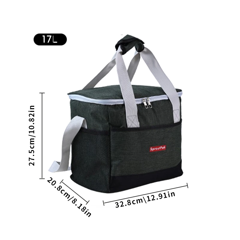 حقيبة تخزين للتخييم من WORTHBUY، حقيبة تبريد محمول...