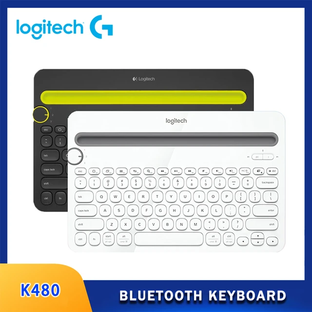 Logitech-Clavier Bluetooth sans fil K380, clavier muet ultra-fin, portable,  multi-appareils, Apple Phone, iPad, ordinateur, Mac - AliExpress
