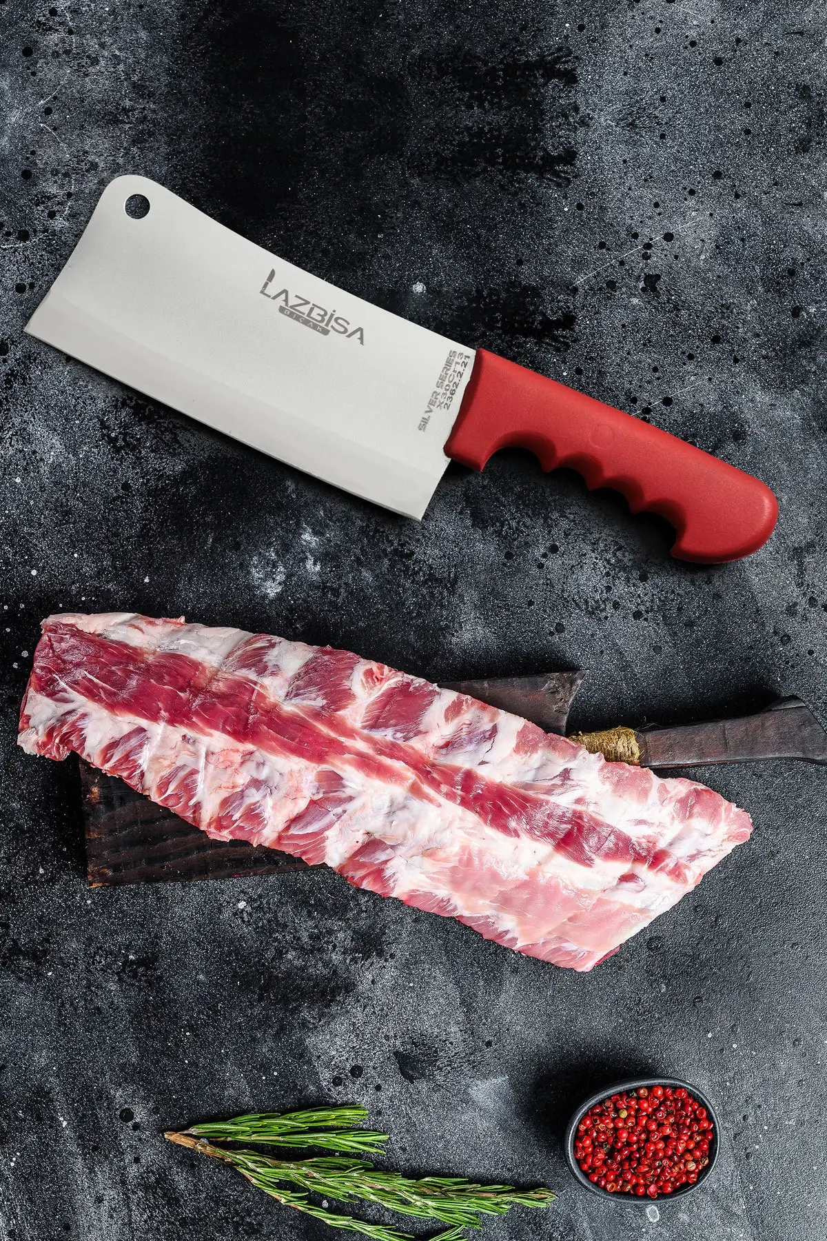 

Lazbisa Kitchen Knife Set Bone Lamb Chicken Row Armor
