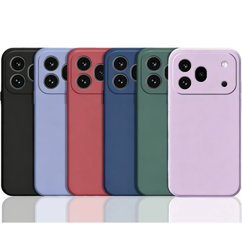 Premium Liquid Silicone Protective Phone Case - Soft Bumper Cover