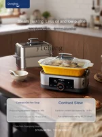 Tqh Electric Steamer Steam Pot Stew Pot Household Multi-Functional Steamer Integrated Steam Box Multi-Layer Stainless Steel 2