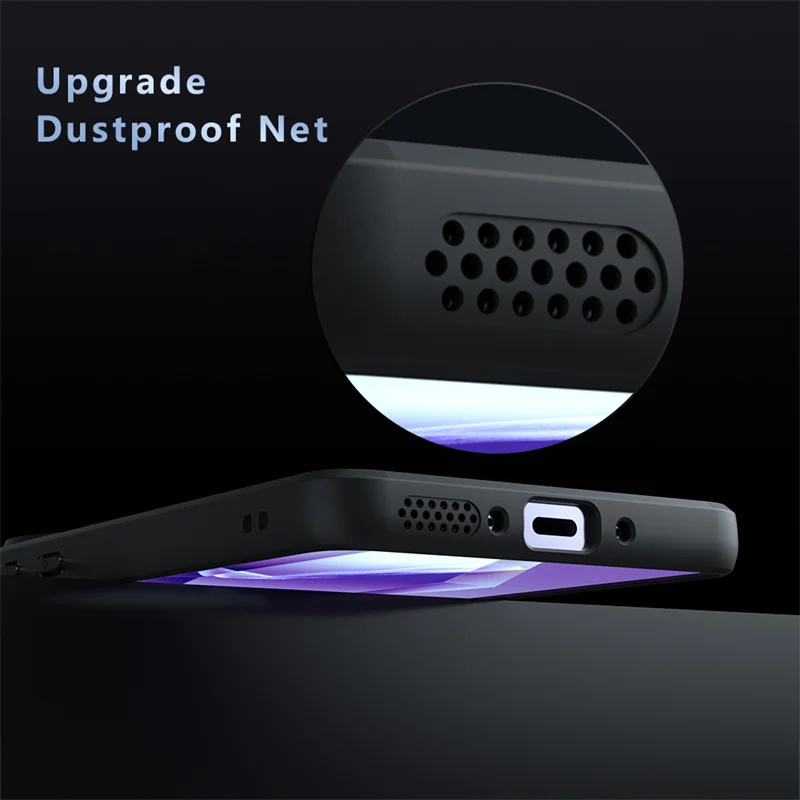 Soft Hybrid TPU+PC Clear Back Case - Shockproof Matte Anti-Fingerprint Cover