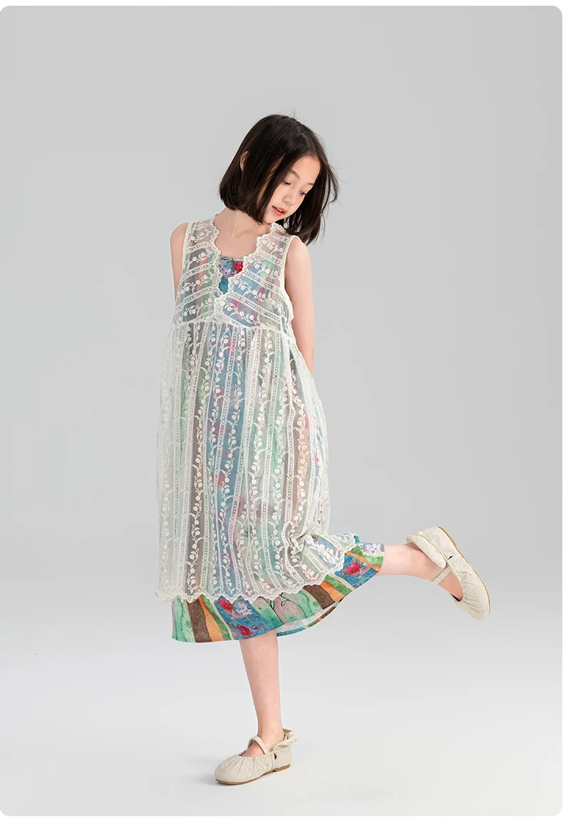 Girls' High-end Dress
