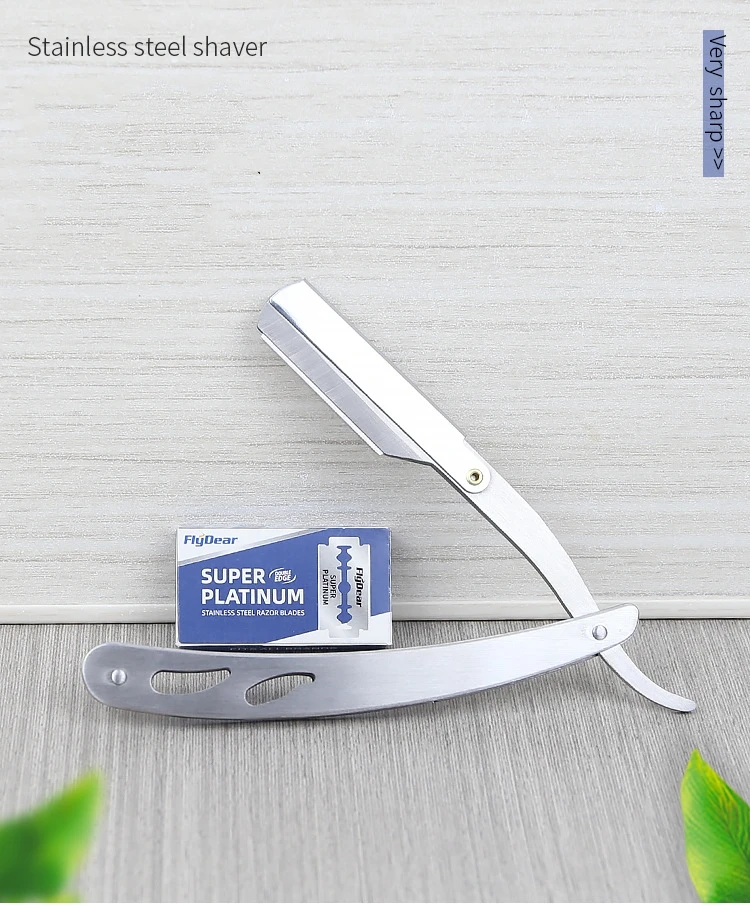 50/100pcs Double Edge Razor Blades Men'S Razor Blades Shaving stainless steel material durable barber shaving blade