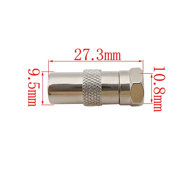 4 Adattatori Coassiali Tipo F Maschio/Femmina - Per Antenna TV E Satellite - Foto 3