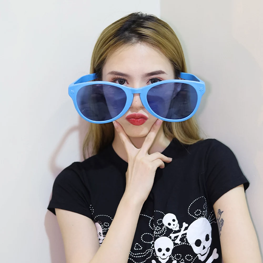 Riesige große übergroße Brille große riesige Neuheit lustige Neuheit Brille Bar Weihnachten Karneval Sonnenbrille Schatten Party-Phantasie – Detail 6