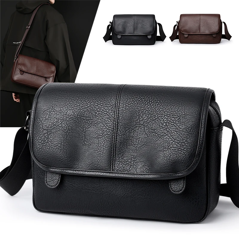 Retro Postman Bag - Commuter Bag - Shoulder Bag - Daily Use - Unisex