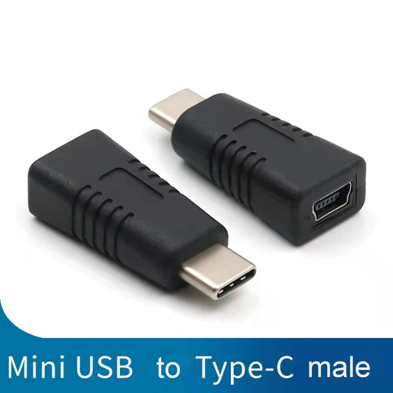 Mini USB Female to Type C Male Adapter Anti Corrosion Portable Phone Converter